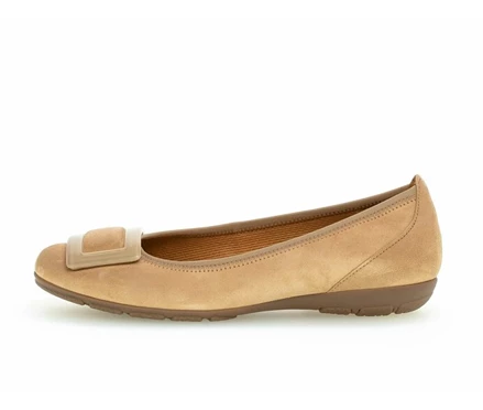 Gabor Naisten Ballerinat Beige | FI0002148