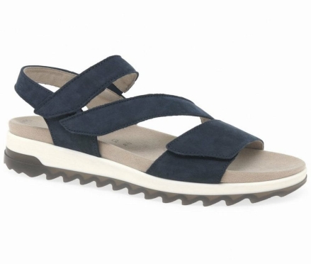 Gabor Verity Strappy Low Korko Sandals Naisten Kiilakorkosandaalit Sininen | FI0002183