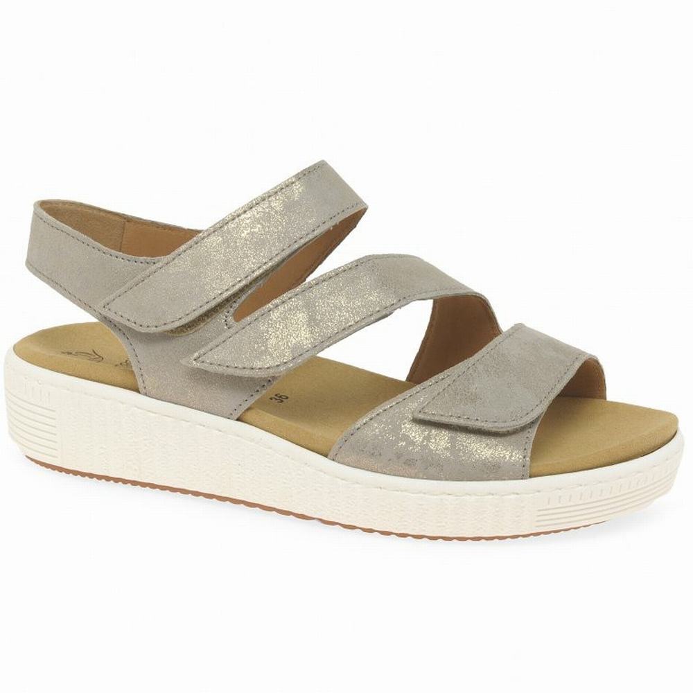 Gabor Marigold Sandals Naisten Kiilakorkosandaalit Sliver | FI0002188