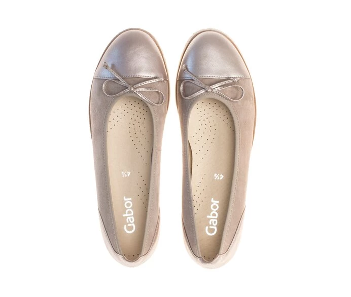 Gabor Naisten Ballerinat Beige | FI0001987