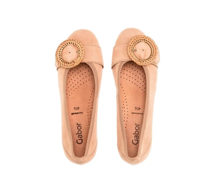 Gabor Naisten Ballerinat Beige | FI0002021