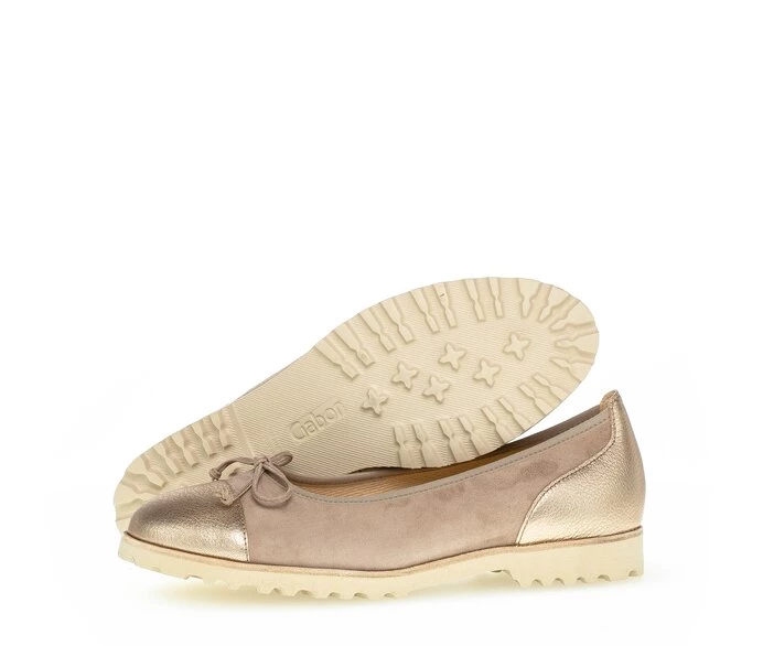 Gabor Naisten Ballerinat Beige | FI0002041