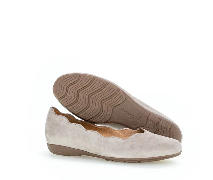 Gabor Naisten Ballerinat Beige | FI0002058