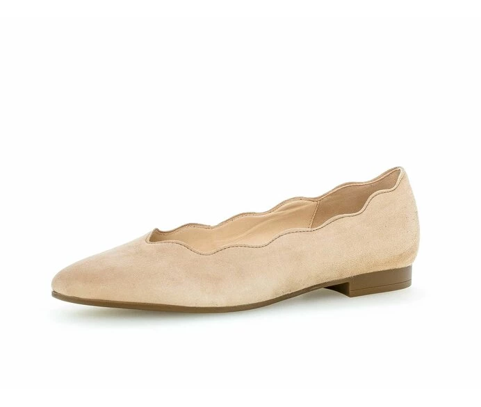 Gabor Naisten Ballerinat Beige | FI0002105