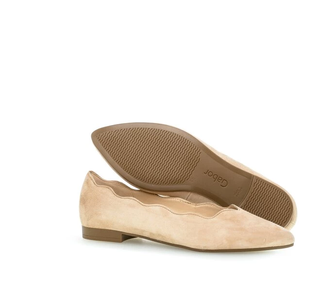 Gabor Naisten Ballerinat Beige | FI0002105