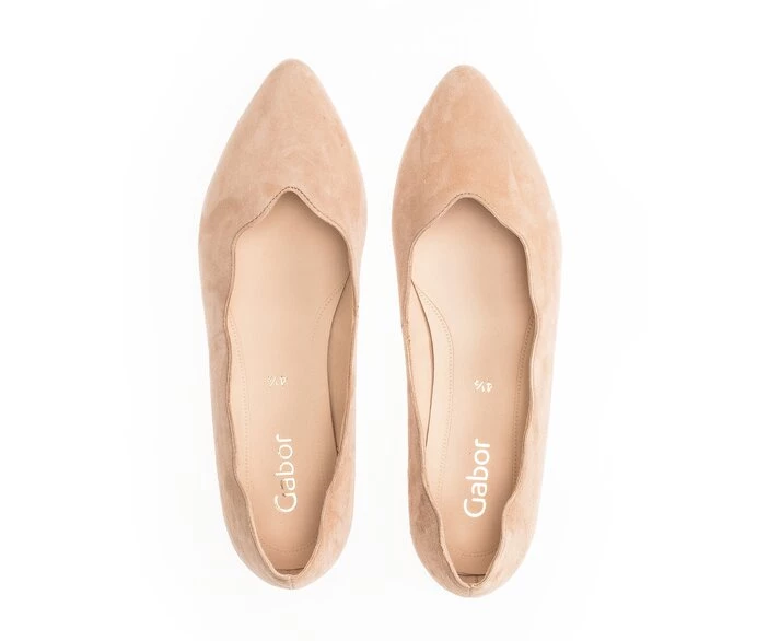 Gabor Naisten Ballerinat Beige | FI0002105