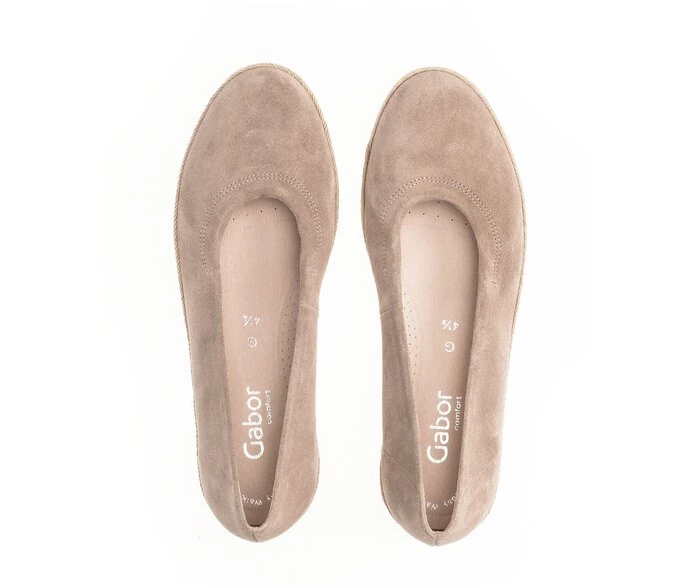 Gabor Naisten Ballerinat Beige | FI0002111