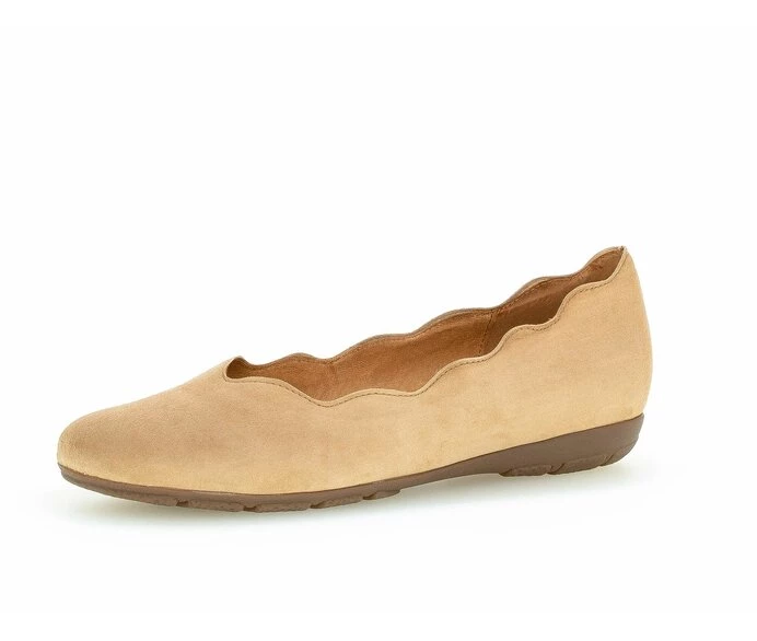 Gabor Naisten Ballerinat Beige | FI0002121