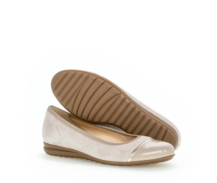 Gabor Naisten Ballerinat Beige | FI0002129