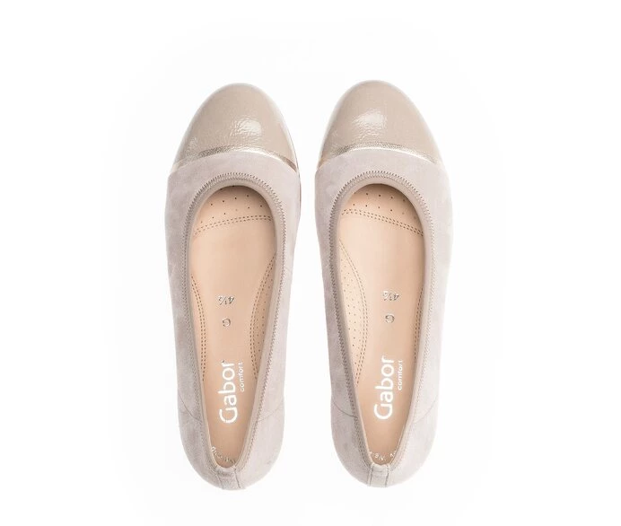 Gabor Naisten Ballerinat Beige | FI0002129