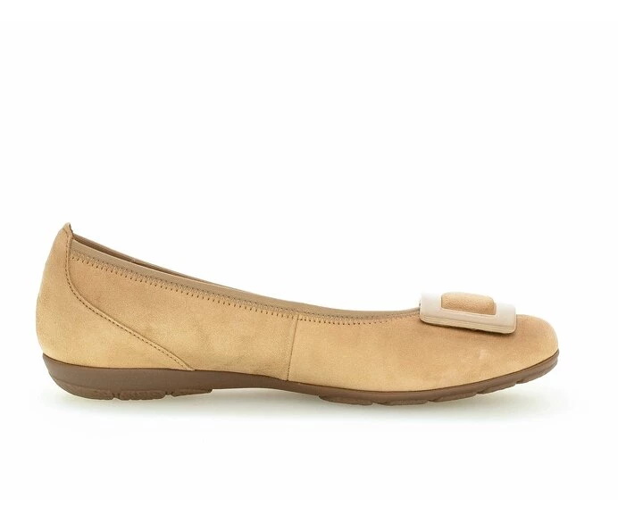 Gabor Naisten Ballerinat Beige | FI0002148