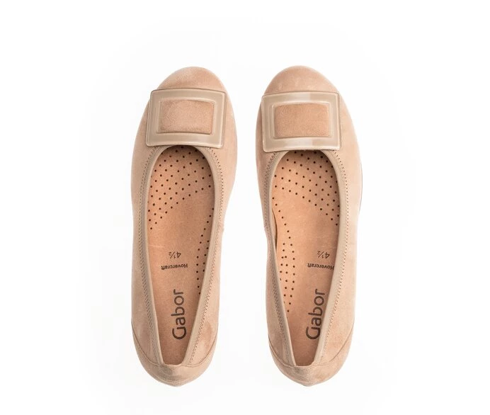 Gabor Naisten Ballerinat Beige | FI0002148