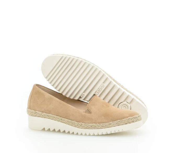 Gabor Naisten Loaferit Beige | FI0001716