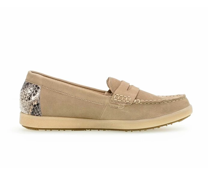 Gabor Naisten Loaferit Beige | FI0001821