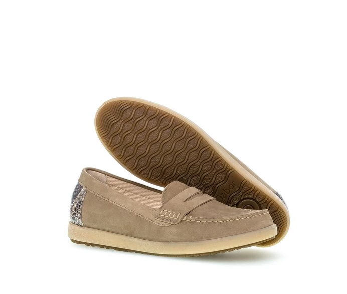 Gabor Naisten Loaferit Beige | FI0001821