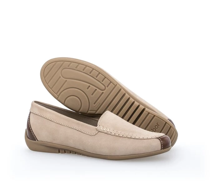 Gabor Naisten Loaferit Beige | FI0001848