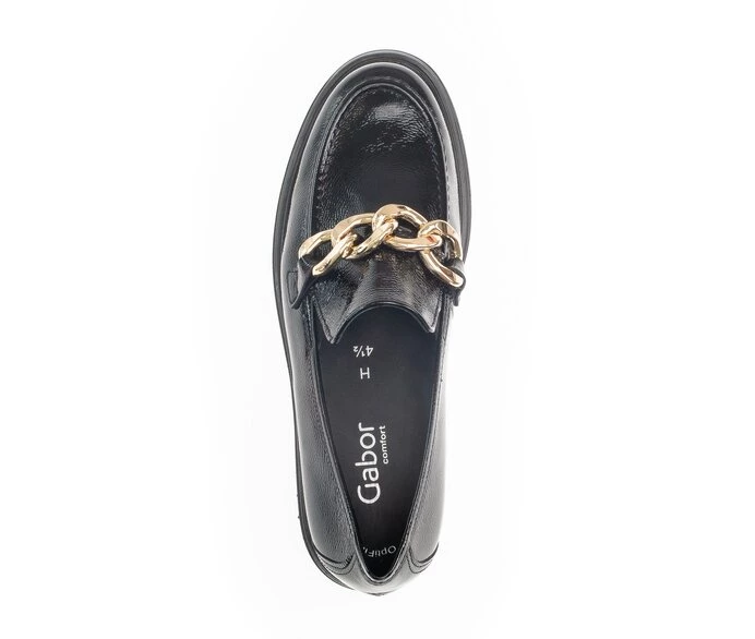 Gabor Naisten Loaferit Mustat | FI0001711