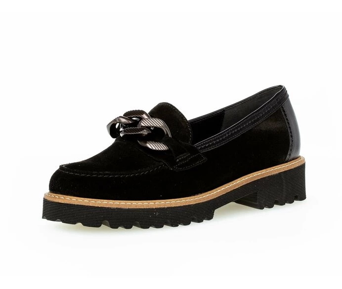 Gabor Naisten Loaferit Mustat | FI0001731