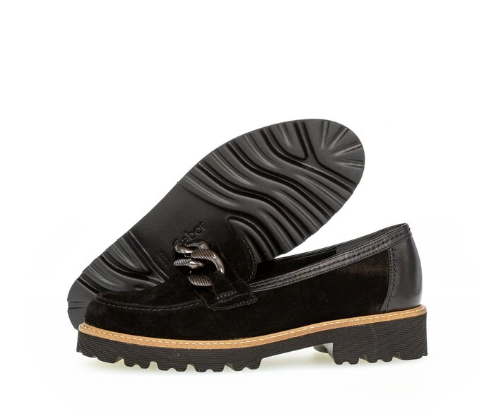 Gabor Naisten Loaferit Mustat | FI0001731