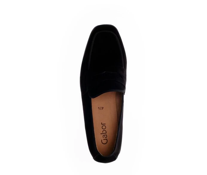 Gabor Naisten Loaferit Mustat | FI0001812