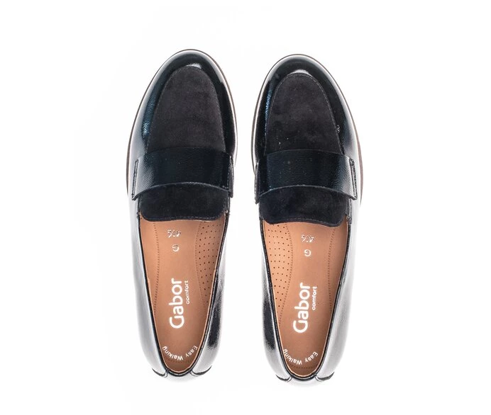 Gabor Naisten Loaferit Mustat | FI0001898