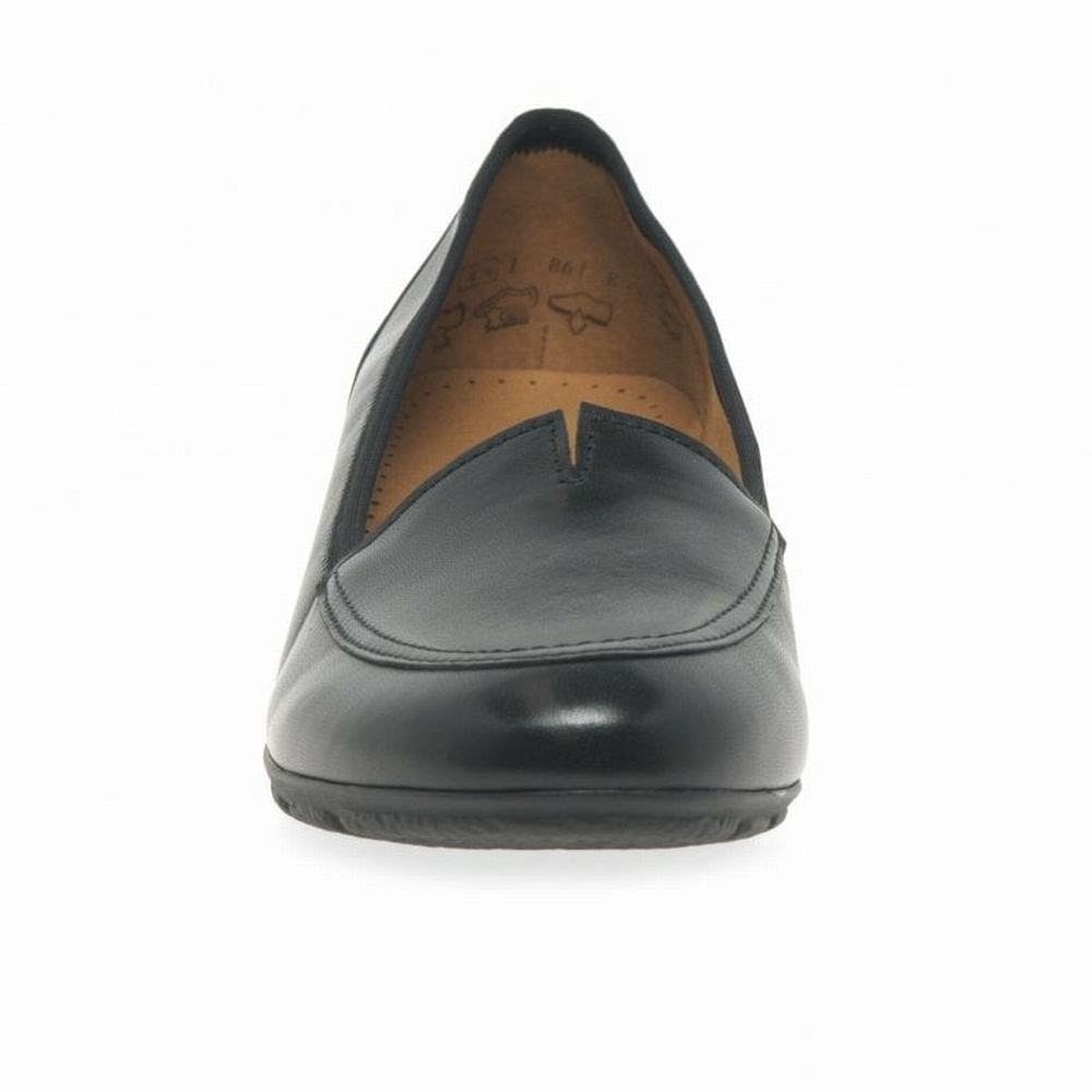 Gabor Reedham Slip On Naisten Ballerinat Mustat | FI0001946