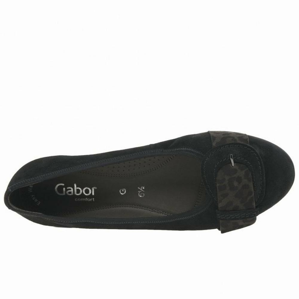 Gabor Sapphire Naisten Ballerinat Mustat | FI0001964