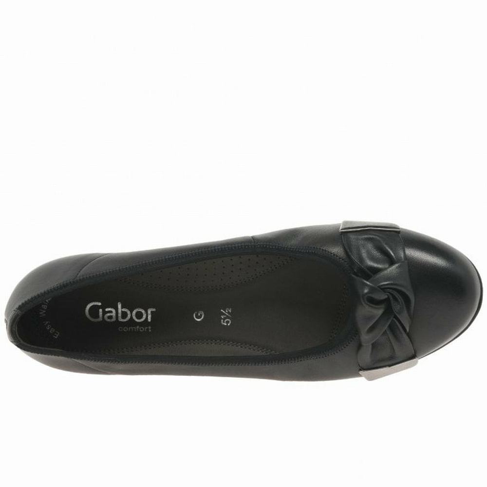 Gabor Silent Naisten Ballerinat Mustat | FI0001953