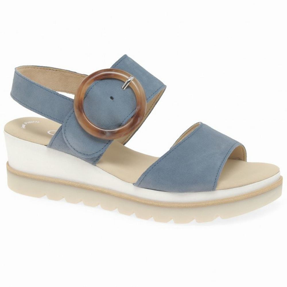 Gabor Yeo Heel Sandals Naisten Kiilakorkosandaalit Sininen | FI0002178